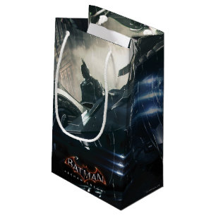Petit Sac Cadeau Batman With Batmobile In The Rain