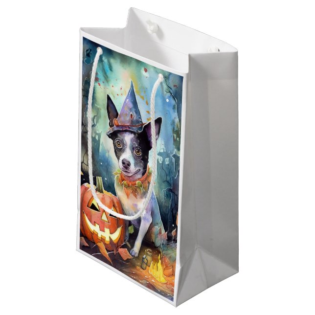 Petit Sac Cadeau Battle australienne d'Halloween avec la peur Citro (Devant Angle)