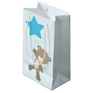 Petit Sac Cadeau Bébé mignon ours en peluche