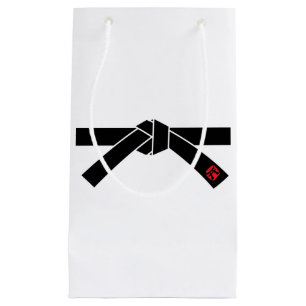 Petit Sac Cadeau Black Belt, arts martiaux
