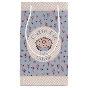 Petit Sac Cadeau Bleu clair Cutie Pie Baby Boy
