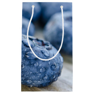 Petit Sac Cadeau Bleuets humides