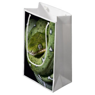 Petit Sac Cadeau Boa vert de serpent vert d'arbre en Bolivie