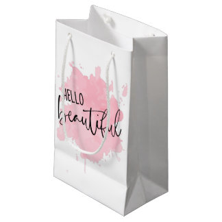 Petit Sac Cadeau Bonjour belle