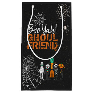 Petit Sac Cadeau Boo Yah Ghoul Ami Halloween Monsters ID684