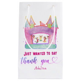 Petit Sac Cadeau Bounce House Jump Jouer Gymnastique Anniversaire d