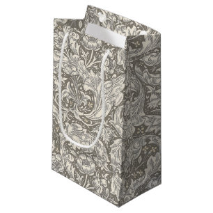 Petit Sac Cadeau Bouton de fiancé en damas antique de William Morri