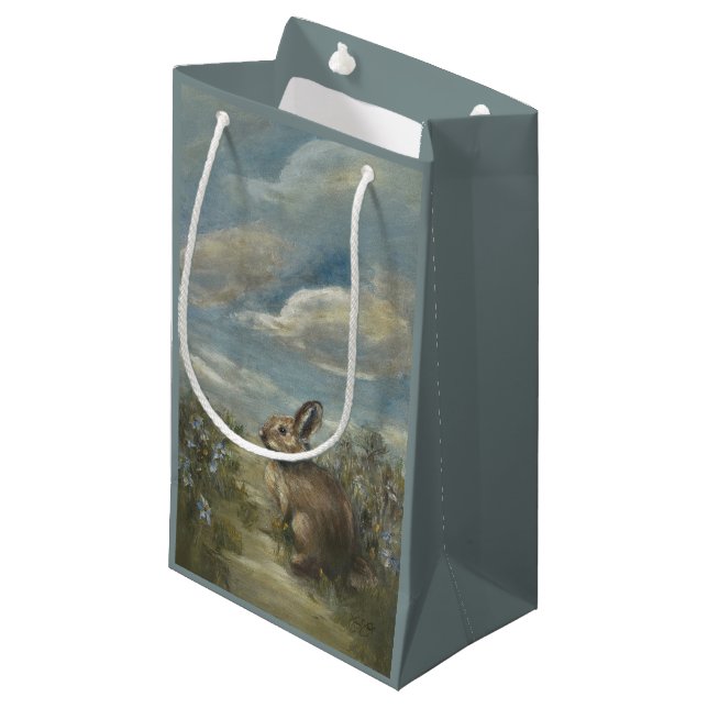 Petit Sac Cadeau Bunny Lane (Devant Angle)