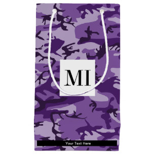 Petit Sac Cadeau Camouflage Violet, Camouflage, Militaire, Armée