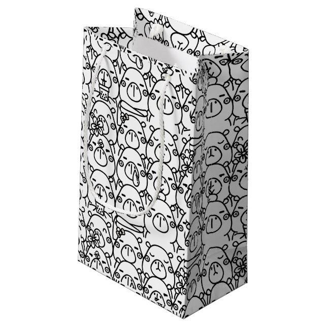 Petit Sac Cadeau Capybara (Dos Angle)