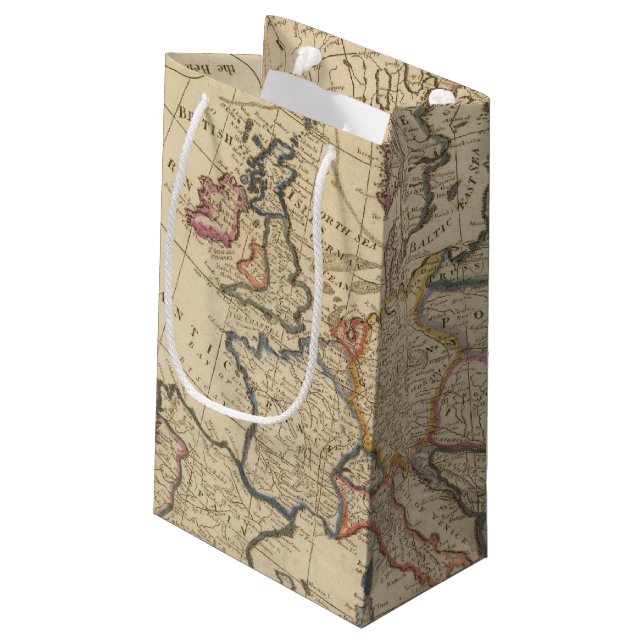 Petit Sac Cadeau Carte de l'Europe (Dos Angle)