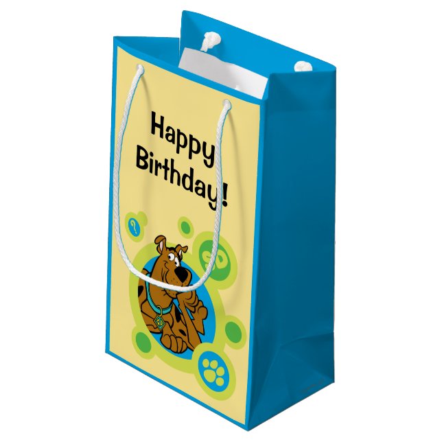 Petit Sac Cadeau Cercles Scooby-Doo SD Badge (Dos Angle)