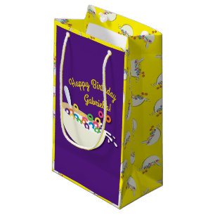 Petit Sac Cadeau Cereal Bowl Enfants Slepover Anniversaire fête mig
