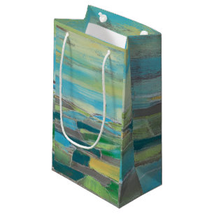 Petit Sac Cadeau Champ réduit en fragments I