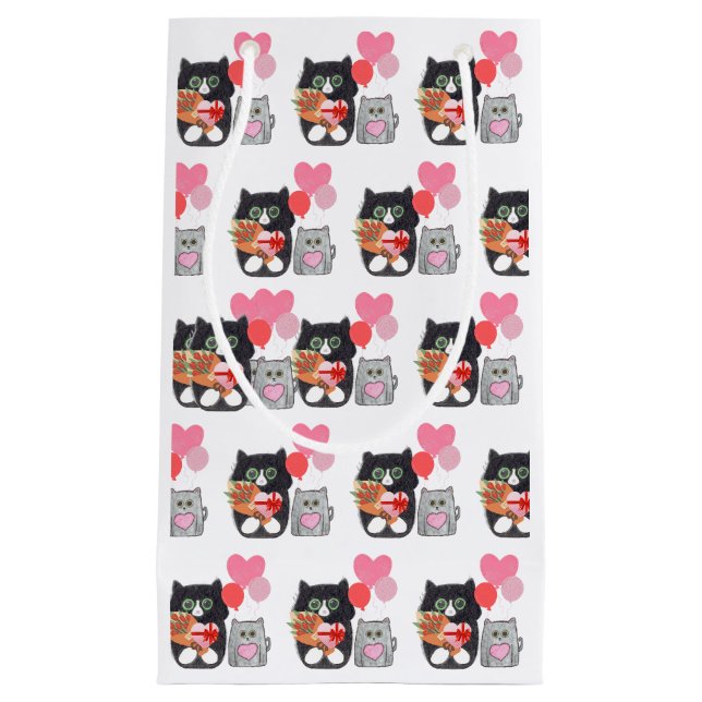 Petit Sac Cadeau Chaque jour est la Meowmy's Day (Devant)