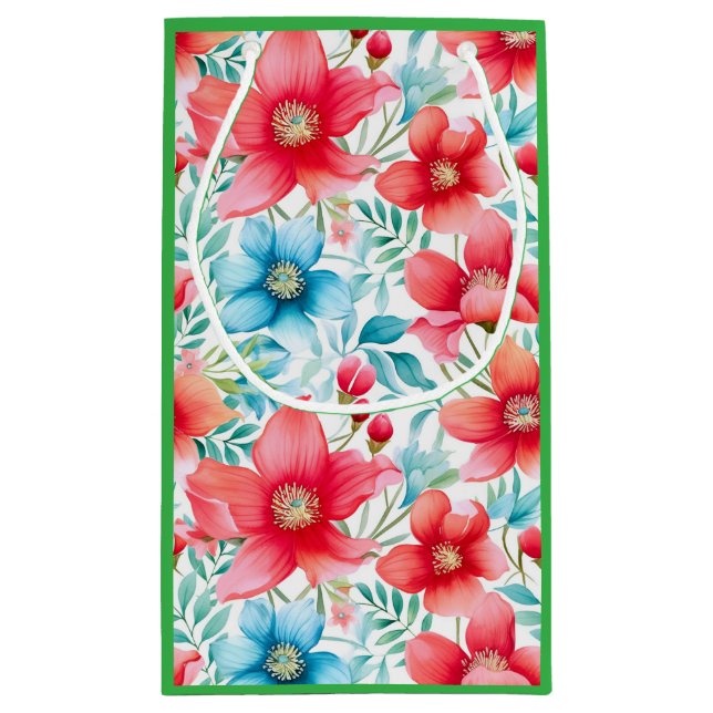 Petit Sac Cadeau Charming Bouquet Ranya Motif-65292 (Dos)