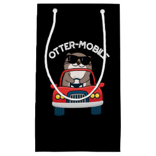 Petit Sac Cadeau Chaussure de voiture animal drôle Otter-mobile
