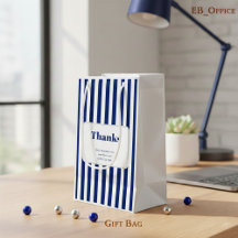 Chic rayures verticales bleu marine pour Entrepris