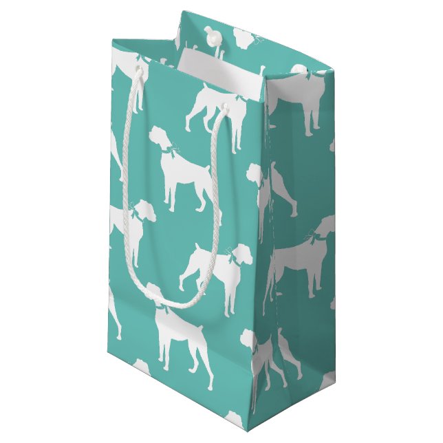 Petit Sac Cadeau Chien de boîte Chien chiot (Devant Angle)