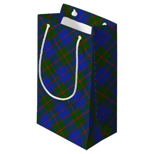 Petit Sac Cadeau Clan écossais classique Tartan Plaid (Devant Angle)