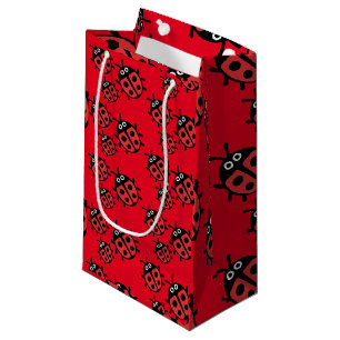 Petit Sac Cadeau coccinelle et coccinelle
