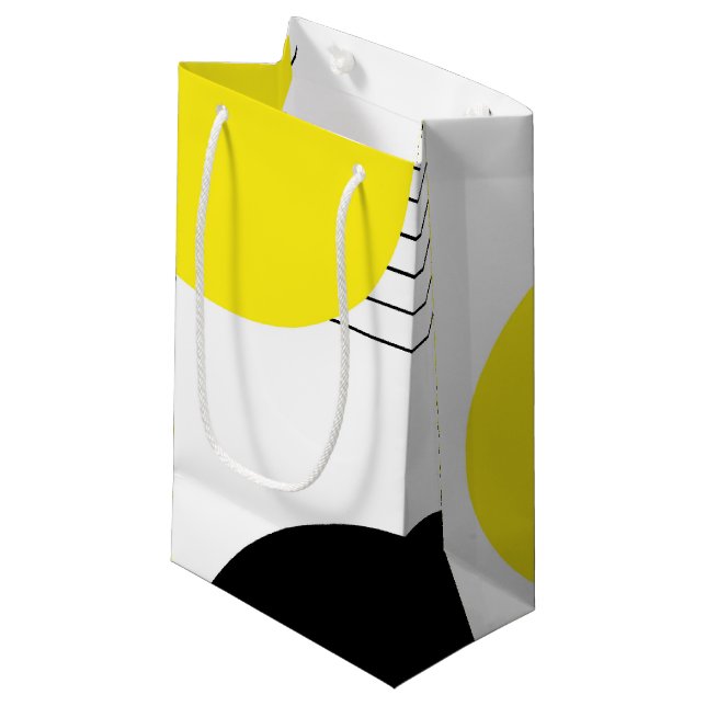 Petit Sac Cadeau Conception abstraite (Devant Angle)