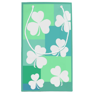 Petit Sac Cadeau Conception abstraite moderne | Saint Patrick's Day