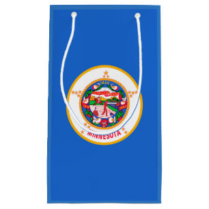 Petit Sac Cadeau Conception du drapeau de l'État du Minnesota