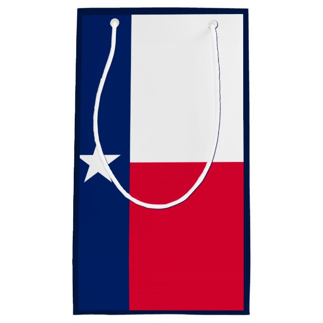 Petit Sac Cadeau Conception du drapeau de l'État du Texas (Devant)