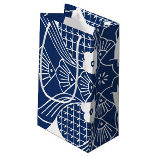 Petit Sac Cadeau Conception sous-marine de poissons avec l'arrière