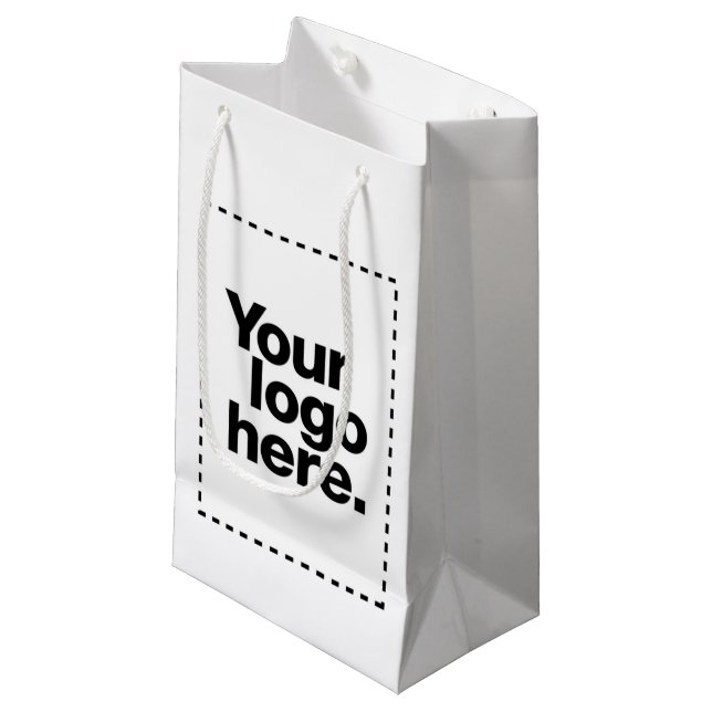 Petit Sac Cadeau Concevez votre propre (Devant Angle)
