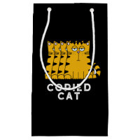 Copié Chat Funny Animal Pun Dark BG