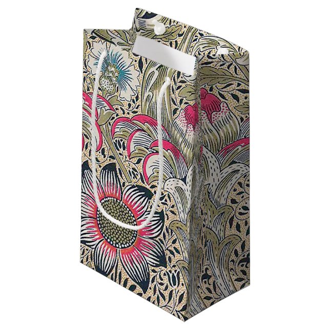 Petit Sac Cadeau Corncockle, William Morris (Devant Angle)