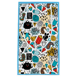 Petit Sac Cadeau Crazy head