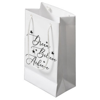 Petit Sac Cadeau Croire atteindre le rêve