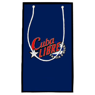 Petit Sac Cadeau Cuba Libre Motto