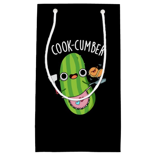 Petit Sac Cadeau Cuisson Concombre Funny Concombre Pun de Concombre (Devant)