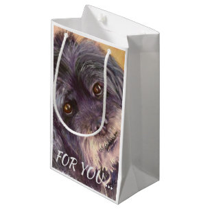 PETIT SAC CADEAU CUTIE NOIR COCK-A-POO MIX