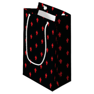 Petit sac cadeau de l'homme des feux de circulatio