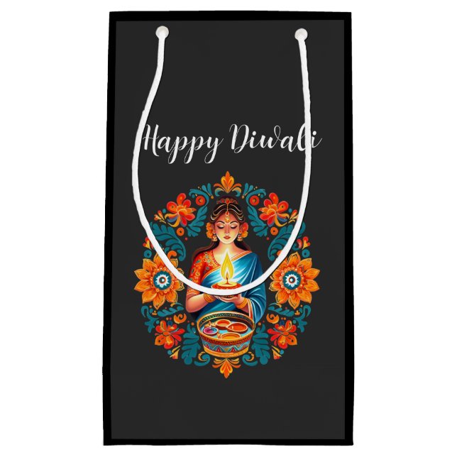Petit Sac Cadeau Diwali (Devant)
