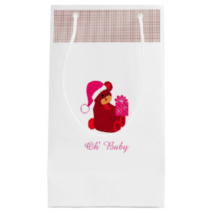 Petit Sac Cadeau Doux ours en peluche avec cadeau