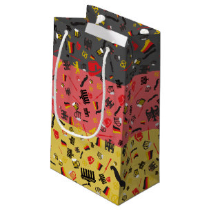 Petit Sac Cadeau Drapeau allemand avec les articles culturels