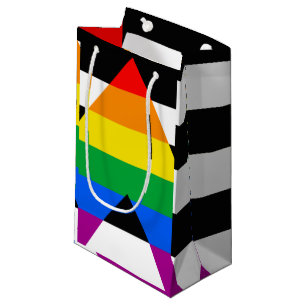 Petit Sac Cadeau Drapeau de l'allié LGBTQ+