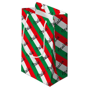Petit Sac Cadeau Drapeau de l'Italie - de haute qualité