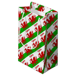 Petit Sac Cadeau Drapeau gallois Cymru