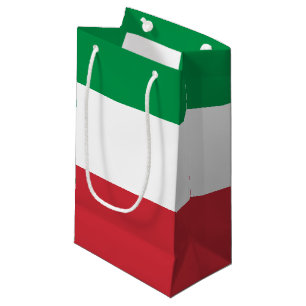 Petit Sac Cadeau Drapeau italien