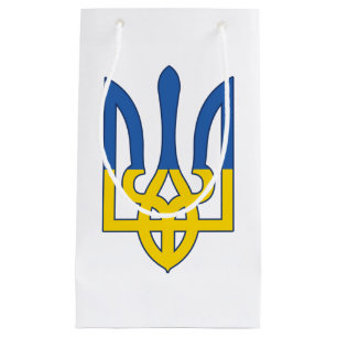 Petit Sac Cadeau drapeau ukrainien, Fierté du pays, drapeau ukraini
