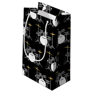 Petit Sac Cadeau Ensemble de tambour Musique de groupe d'enseignant