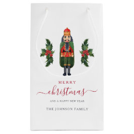 Petit Sac Cadeau Festive Cute Nutcracker Noël