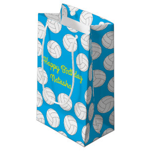 Petit Sac Cadeau Fête d'anniversaire de volley-ball